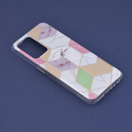 Husa OPPO Reno7 5G, Techsuit Marble Series, Purple Hex [2]