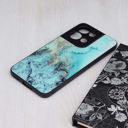 Husa OPPO Reno8 5G, Glaze Series, Blue Ocean [1]