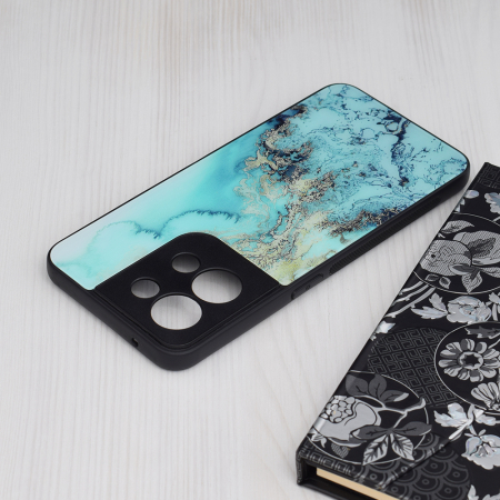Husa OPPO Reno8 5G, Glaze Series, Blue Ocean [2]