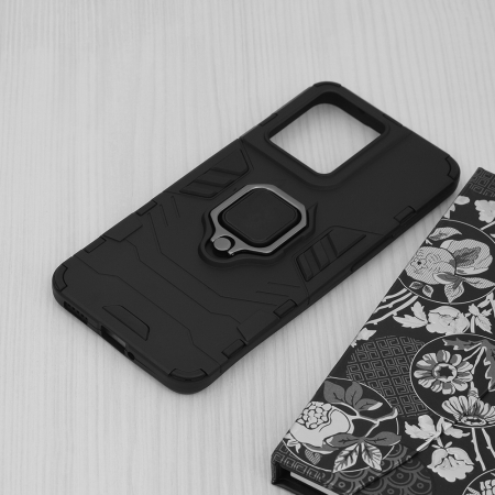 Husa OPPO Reno8 5G, Techsuit Shield Ring, Negru [3]