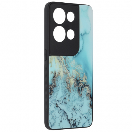 Husa OPPO Reno8 Pro, Glaze Series, Blue Ocean [3]