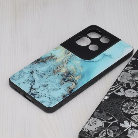 Husa OPPO Reno8 Pro, Glaze Series, Blue Ocean [4]