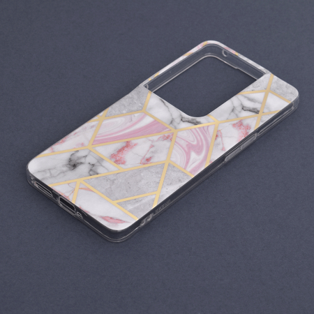 Husa OPPO Reno8 Pro, Techsuit Marble Series, Pink Hex [4]