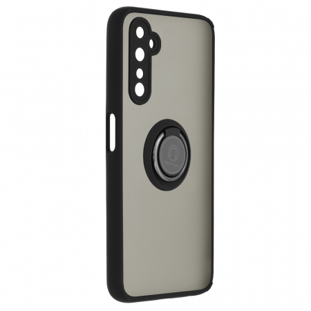 Husa Realme 6 Pro cu inel suport stand magnetic, Negru [1]