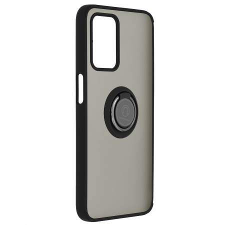 Husa Realme 8 5G cu inel suport stand magnetic, Negru [1]