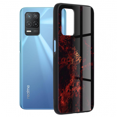 Realme - Husa Realme 8 5G, Glaze Series, Red Nebula
