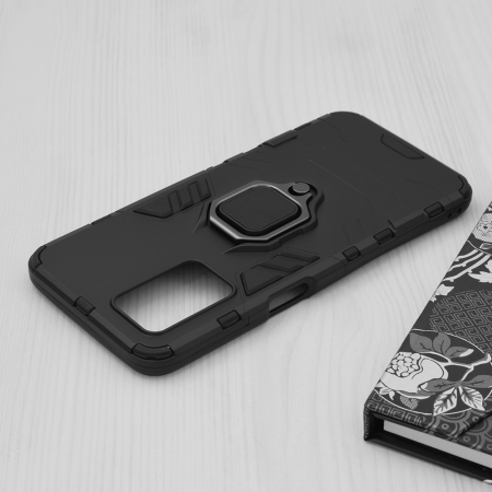 Husa Realme 8 5G, Techsuit Shield Ring, Negru [4]