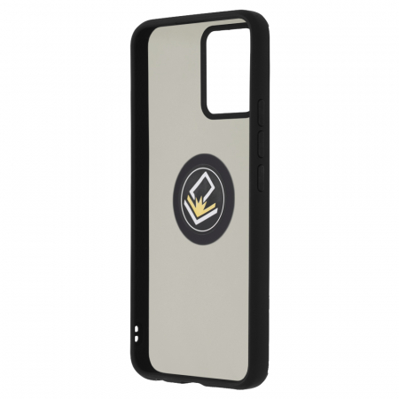 Husa Realme 8 / 8 Pro cu inel suport stand magnetic, Negru [2]