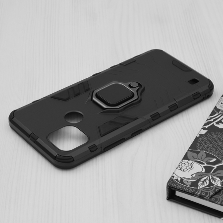 Husa Realme C21, Techsuit Shield Ring, Negru [4]