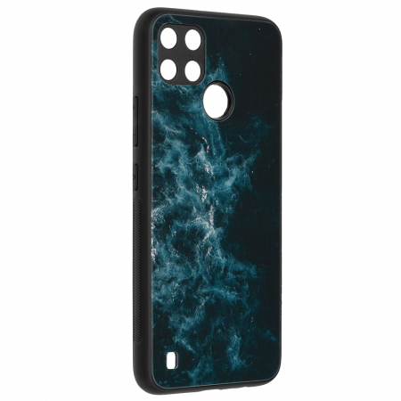 Husa Realme C21Y, Glaze Series, Blue Nebula [2]