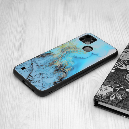 Husa Realme C21Y, Glaze Series, Blue Ocean [5]