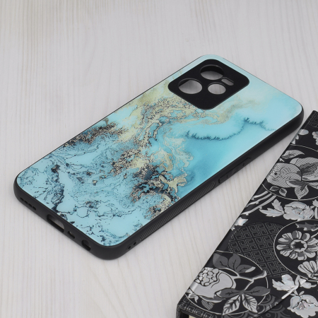 Husa Realme C35, Glaze Series, Blue Ocean [4]