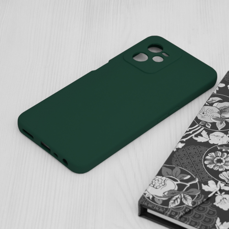Husa Realme C35, Soft Edge Silicone, Dark Green [2]