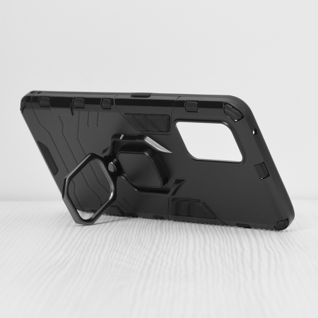 Husa Realme GT 5G, Techsuit Shield Ring, Negru [1]