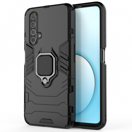 Realme X50 5G - Husa Realme X50 5G, Techsuit Shield Ring, Negru