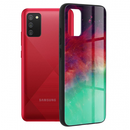 Galaxy A02s - Husa Samsung Galaxy A02s, Glaze Series, Fiery Ocean