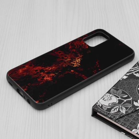 Husa Samsung Galaxy A02s, Glaze Series, Red Nebula [2]