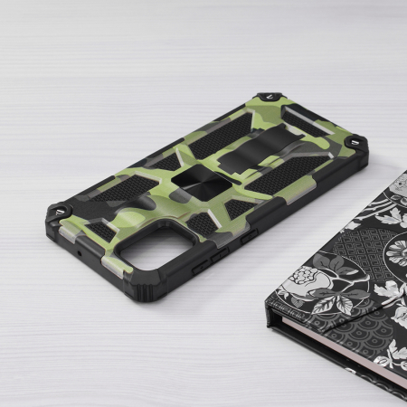 Husa Samsung Galaxy A02s, Techsuit Blazor, Camo Lime [4]