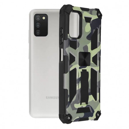 Galaxy A03s - Husa Samsung Galaxy A03s, Techsuit Blazor, Camo Lime