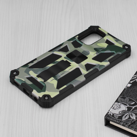Husa Samsung Galaxy A03s, Techsuit Blazor, Camo Lime [3]