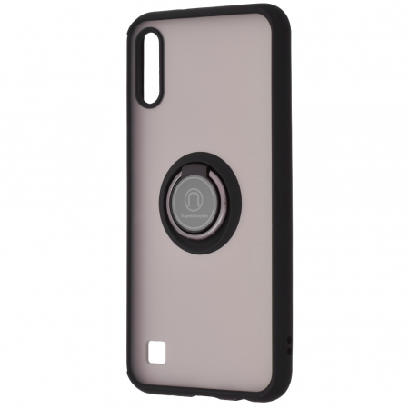 Husa Samsung Galaxy A10 cu inel suport stand magnetic, Negru [4]