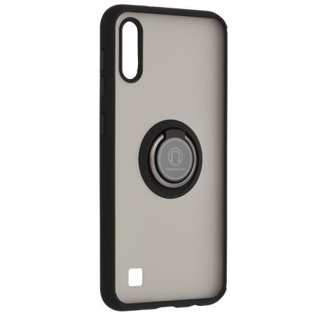 Husa Samsung Galaxy A10 cu inel suport stand magnetic, Negru [2]