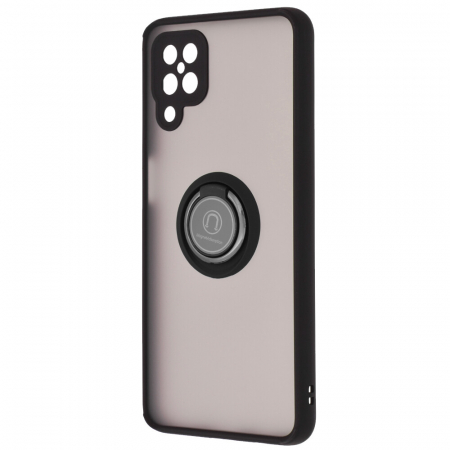 Husa Samsung Galaxy A12 / M12 cu inel suport stand magnetic, Negru [7]