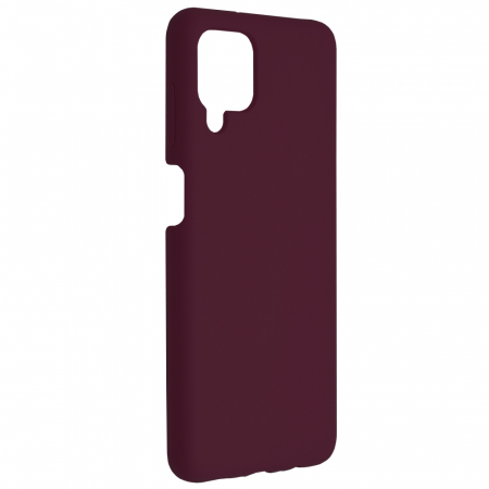 Husa Samsung Galaxy A12, Soft Edge Silicone, Plum Violet [1]