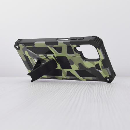 Husa Samsung Galaxy A12, Techsuit Blazor, Camo Lime [1]