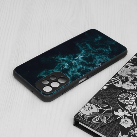 Husa Samsung Galaxy A13 4G, Glaze Series, Blue Nebula [3]