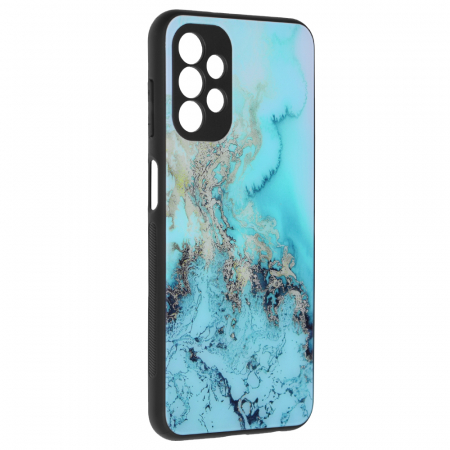 Husa Samsung Galaxy A13 4G, Glaze Series, Blue Ocean [5]