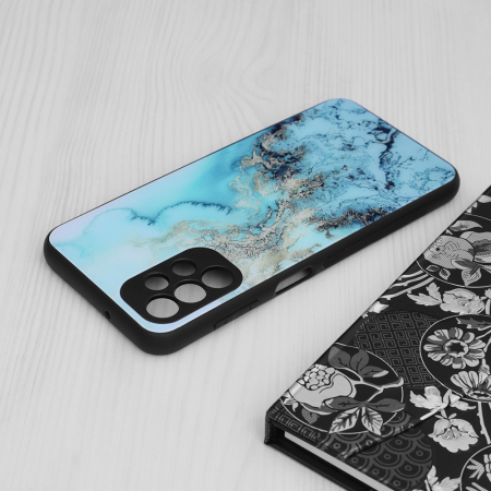 Husa Samsung Galaxy A13 4G, Glaze Series, Blue Ocean [2]