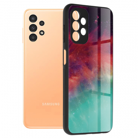 Galaxy A13 4G - Husa Samsung Galaxy A13 4G, Glaze Series, Fiery Ocean