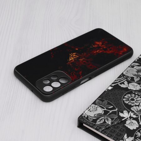 Husa Samsung Galaxy A13 4G, Glaze Series, Red Nebula [3]