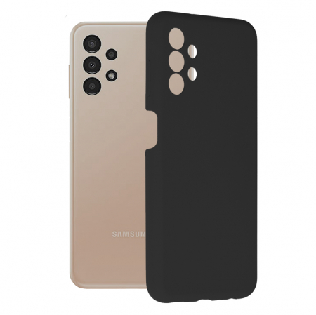 Galaxy A13 4G - Husa Samsung Galaxy A13 4G, Soft Edge Silicone, Negru