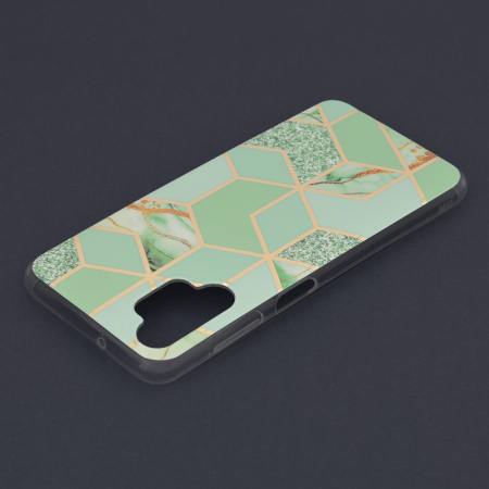 Husa Samsung Galaxy A13 4G, Techsuit Marble Series, Green Hex [4]
