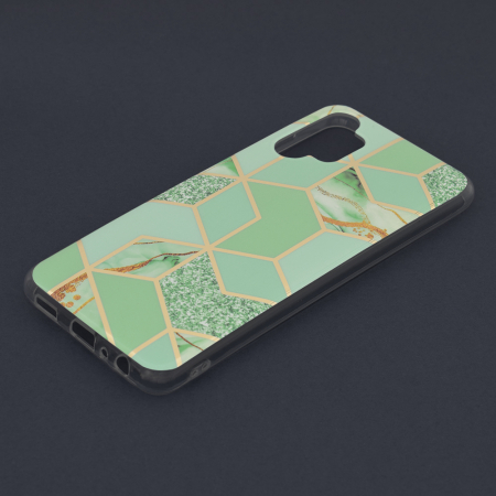 Husa Samsung Galaxy A13 4G, Techsuit Marble Series, Green Hex [5]
