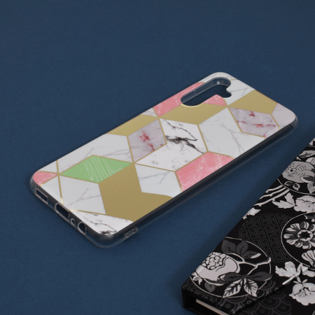 Husa Samsung Galaxy A13 5G, Techsuit Marble Series, Purple Hex [3]