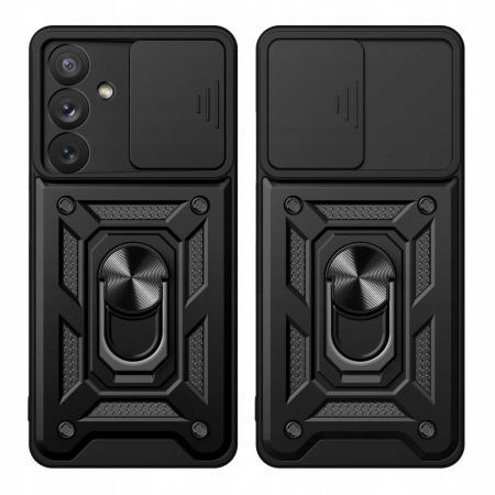 Husa Samsung Galaxy A14 4G / A14 5G cu protectie camera Techsuit CamShield Series, Negru [1]