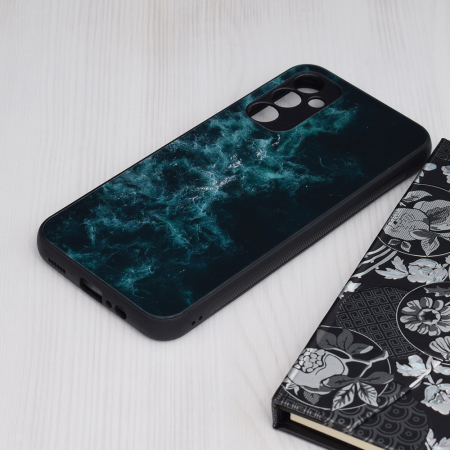 Husa Samsung Galaxy A14 4G / A14 5G, Glaze Series, Blue Nebula [2]