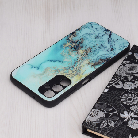 Husa Samsung Galaxy A14 4G / A14 5G, Glaze Series, Blue Ocean [2]