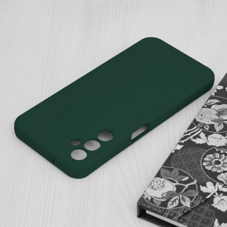 Husa Samsung Galaxy A14 4G / A14 5G, Soft Edge Silicone, Dark Green [3]