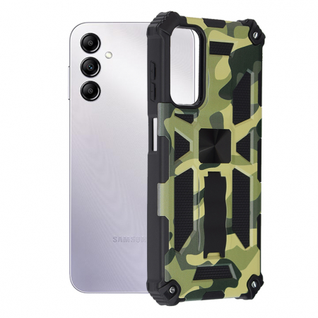 Galaxy A14 - Husa Samsung Galaxy A14 4G / A14 5G, Techsuit Blazor, Camo Lime