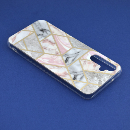 Husa Samsung Galaxy A14 4G / A14 5G, Techsuit Marble Series, Pink Hex [3]