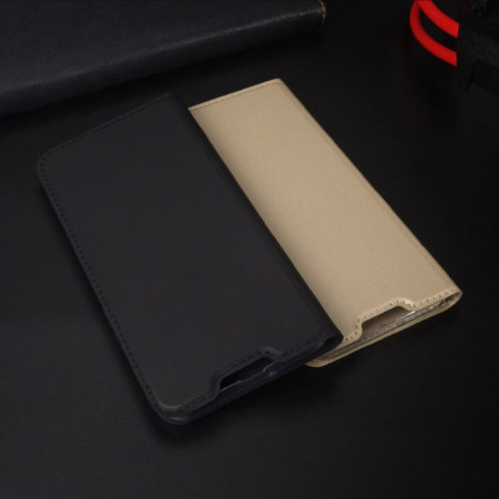 Husa Samsung Galaxy A20e, Dux Ducis Skin Pro Flip Book, Negru [8]
