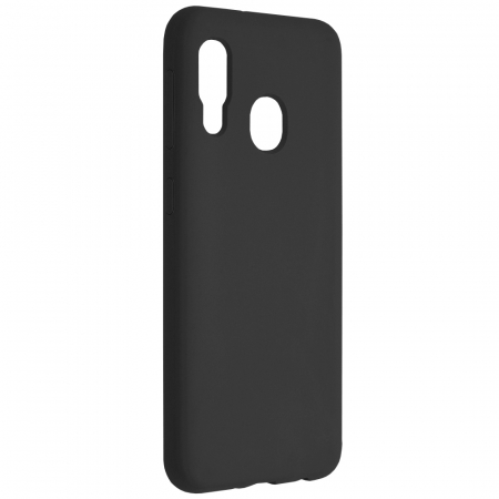 Husa Samsung Galaxy A20e, Soft Edge Silicone, Negru [1]