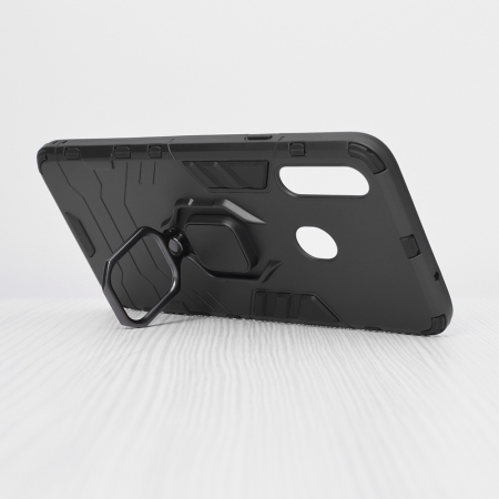 Husa Samsung Galaxy A20s, Techsuit Shield Ring, Negru [1]