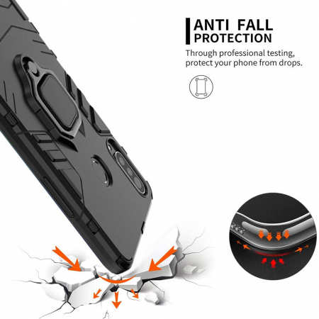 Husa Samsung Galaxy A20s, Techsuit Shield Ring, Negru [7]