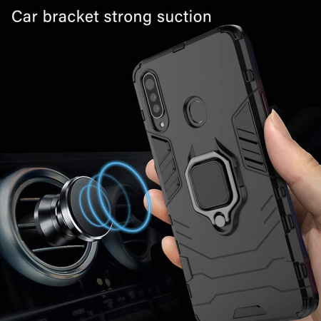 Husa Samsung Galaxy A20s, Techsuit Shield Ring, Negru [6]