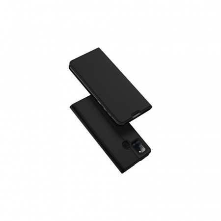 Galaxy A21s - Husa Samsung Galaxy A21s, Dux Ducis Skin Pro Flip Book, Negru